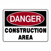 Danger Construction Area